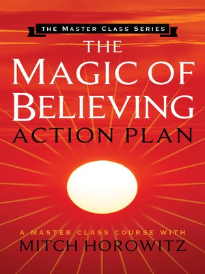 cover image of The Magic of Believing Action Plan (Master Class Series)